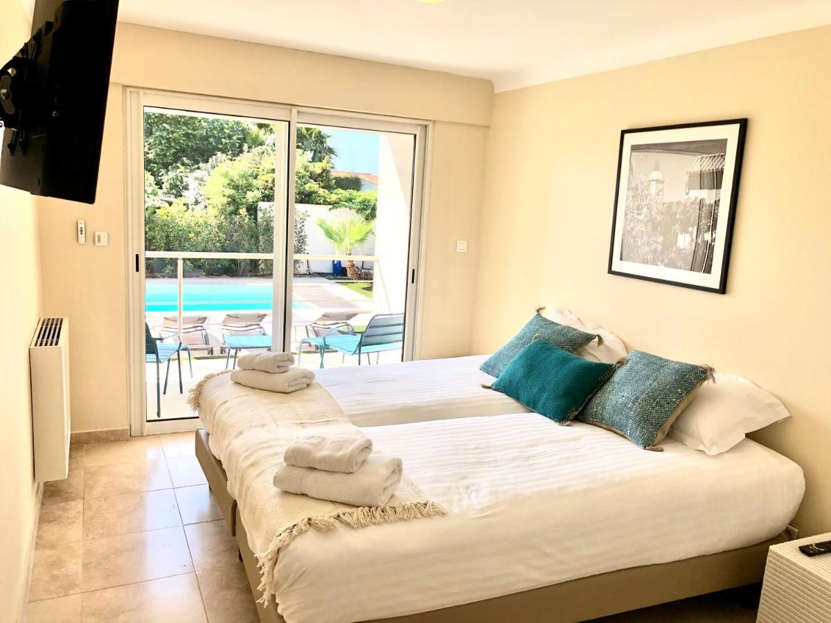Villa Montfleuri, Vieille Ville A Pieds, Vue Mer, Piscine, 8 Pers Sainte-Maxime Kültér fotó