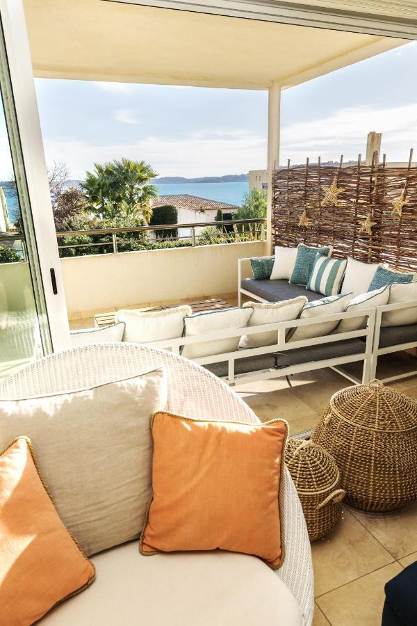 Villa Montfleuri, Vieille Ville A Pieds, Vue Mer, Piscine, 8 Pers Sainte-Maxime Kültér fotó