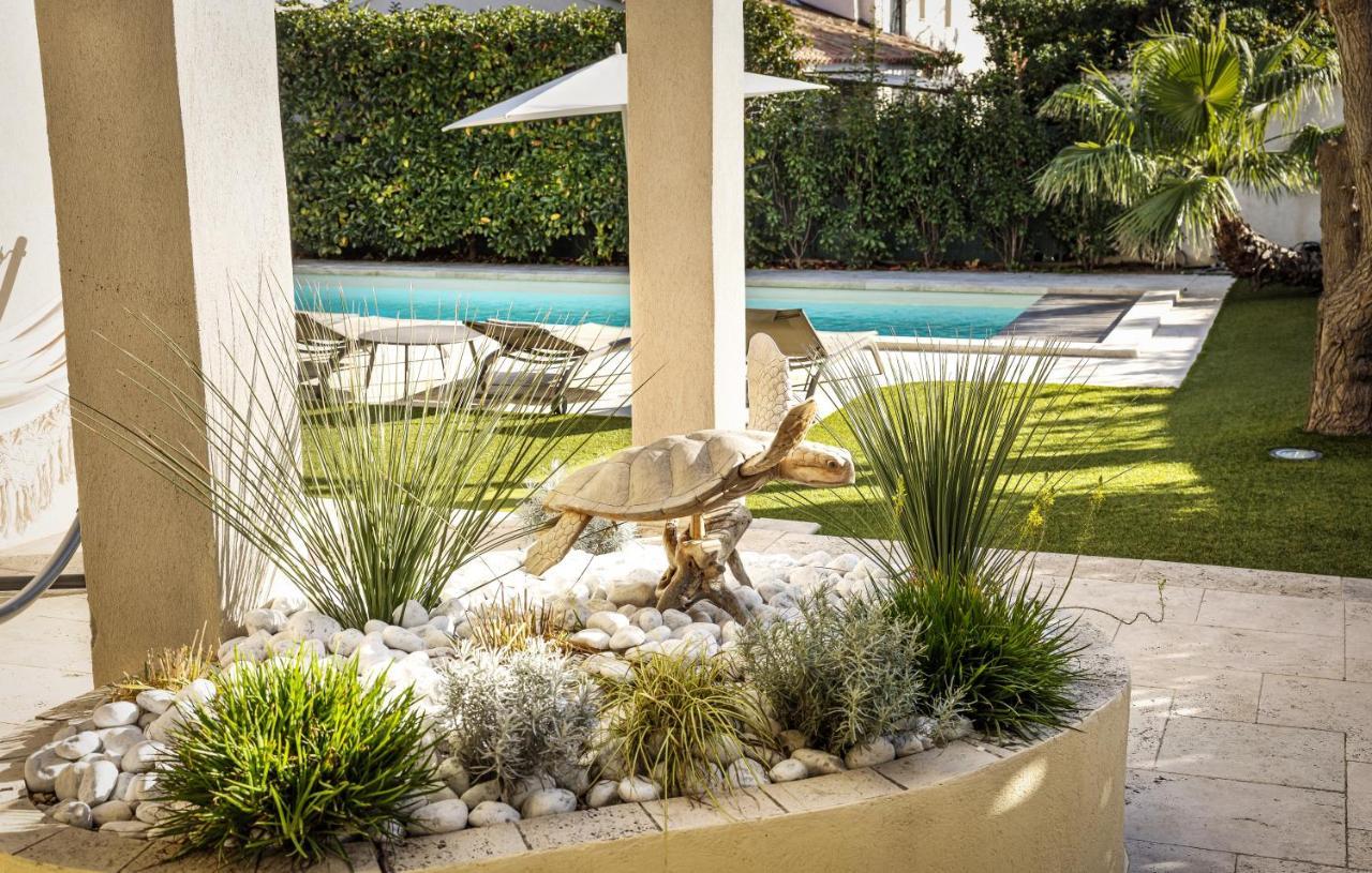Villa Montfleuri, Vieille Ville A Pieds, Vue Mer, Piscine, 8 Pers Sainte-Maxime Kültér fotó